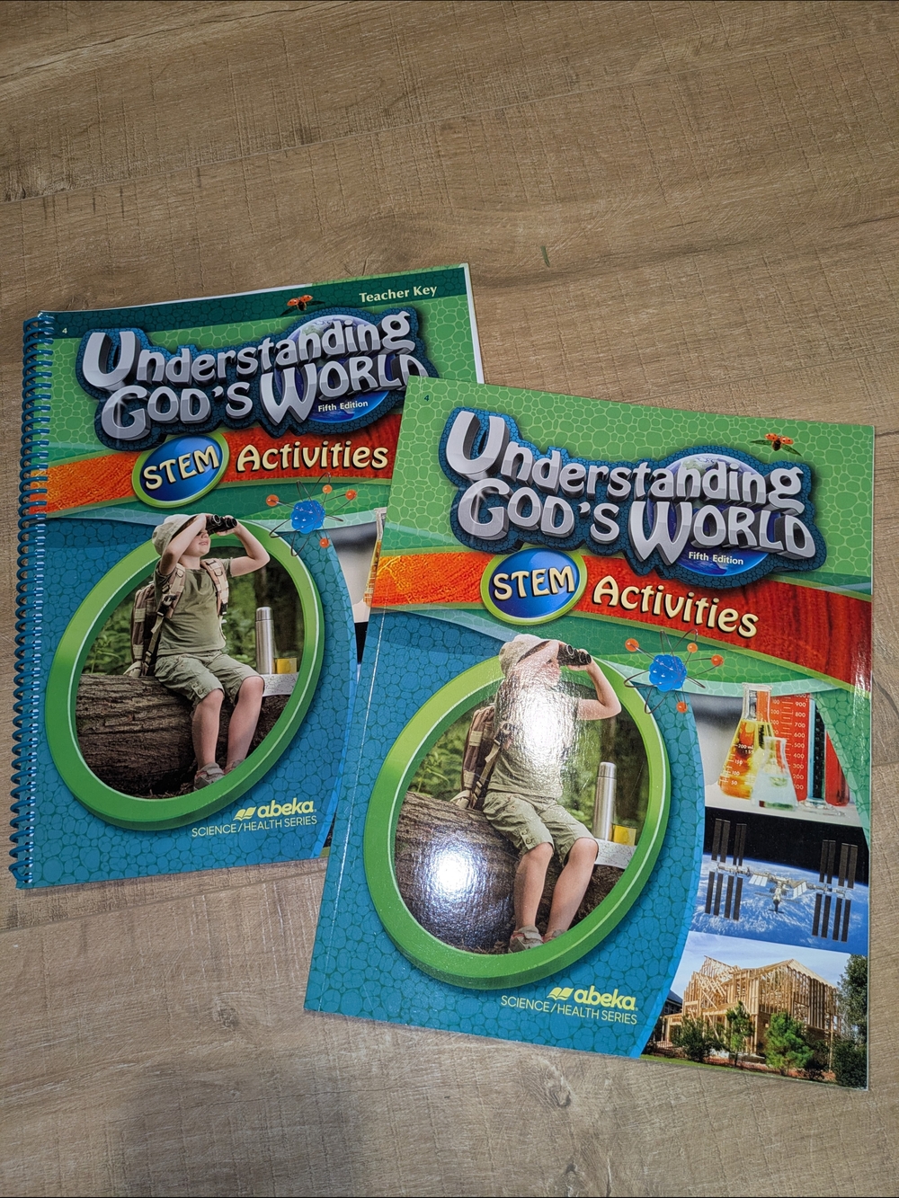 Abeka Grade 4 Understanding God's World STEM Activity Book & Teacher Guide NEW